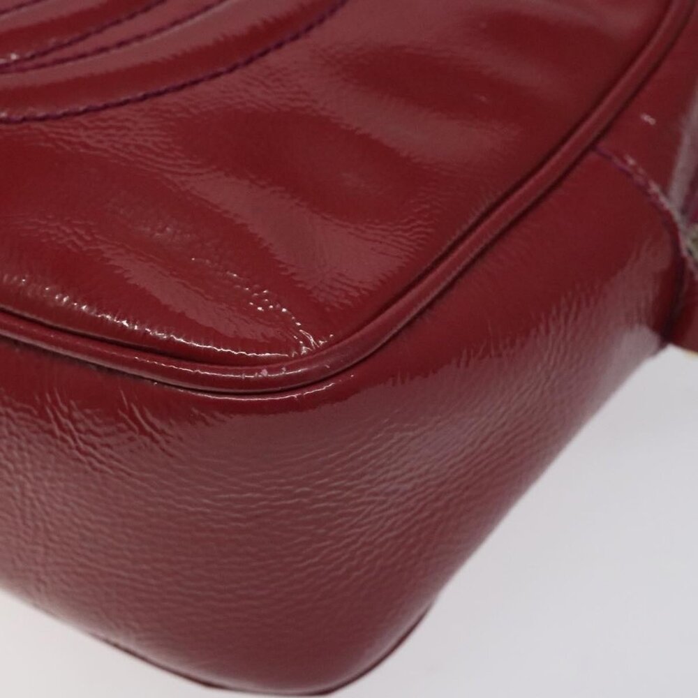 Authentic Gucci Soho Interlocking Shoulder Bag En… - image 7